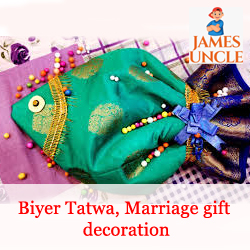 Biyer Tatwa, Marriage gift decoration Mr. Santanu Chatterjee in Ariadaha